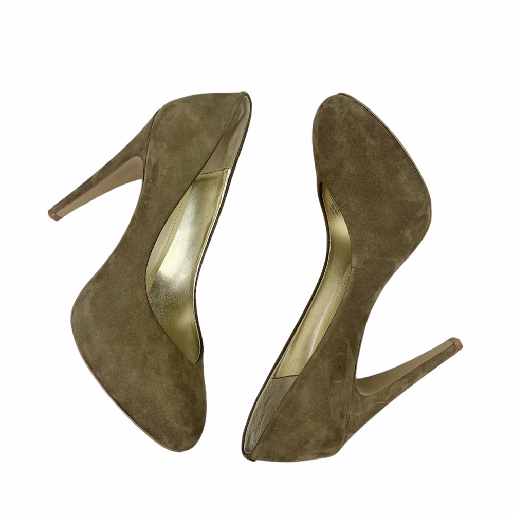 BCBGeneration Brady Leather Suede‎ Pumps Taupe
